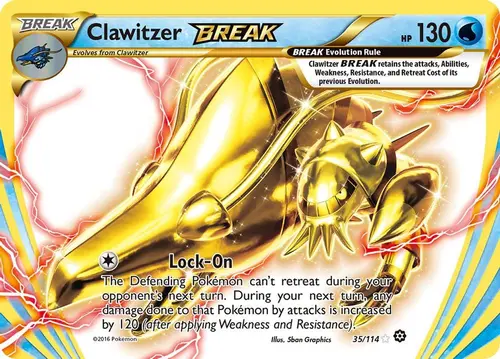 Clawitzer BREAK card art