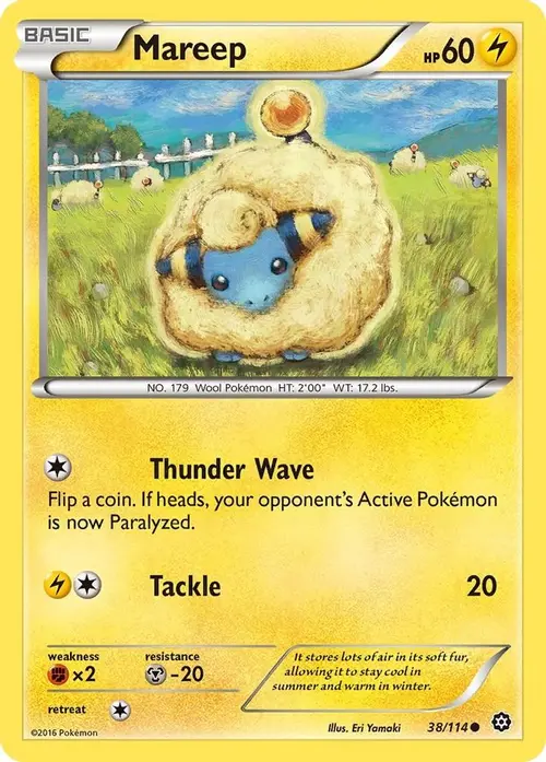 Mareep card art