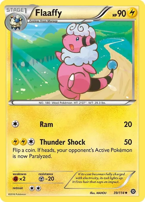Flaaffy card art
