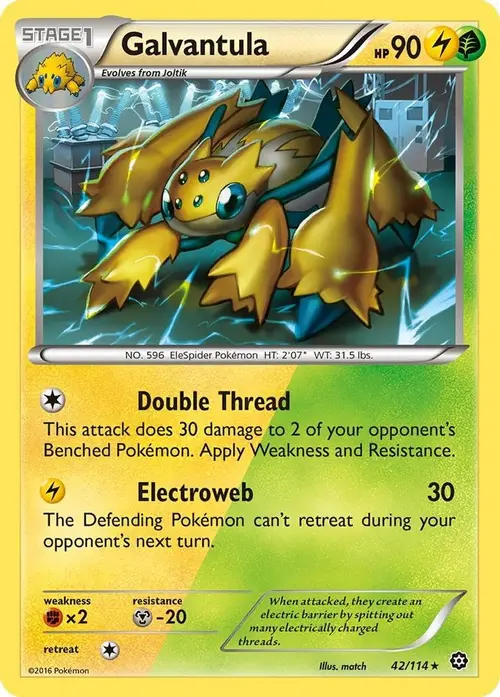Galvantula card art