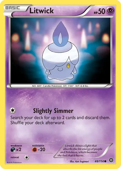 Litwick card art