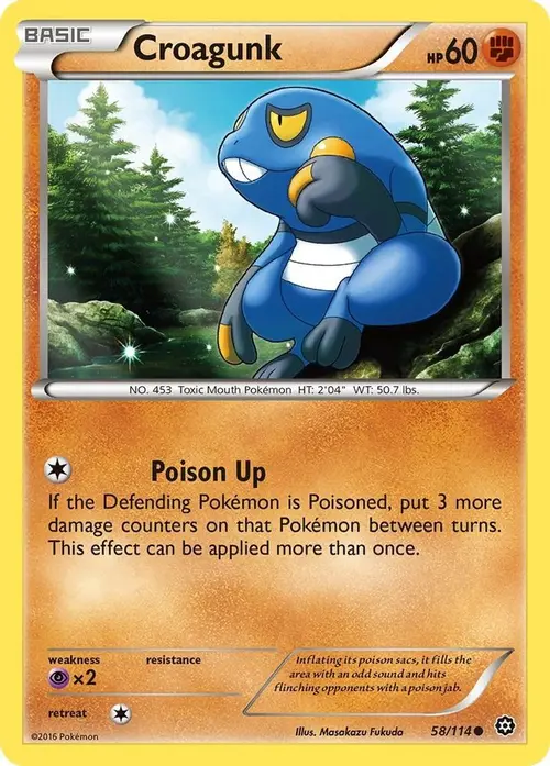 Croagunk card art