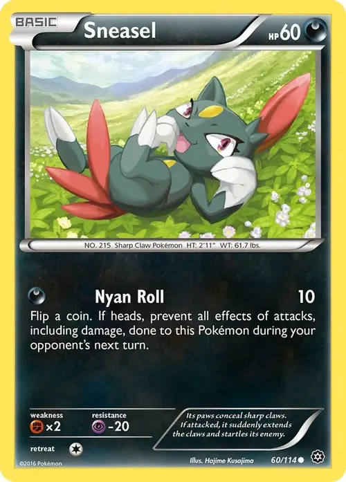 Sneasel card art