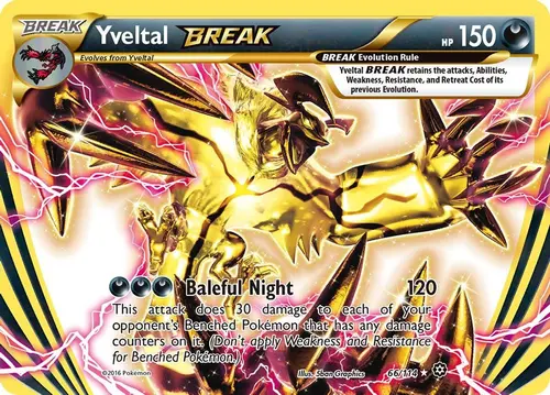 Yveltal BREAK card art