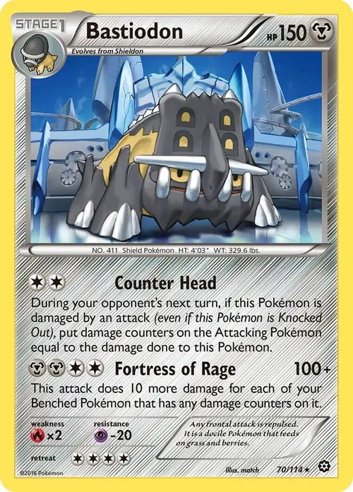 Bastiodon card art