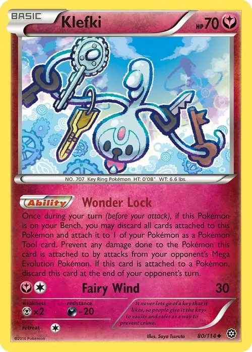 Klefki card art