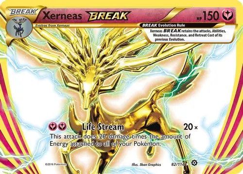 Xerneas BREAK card art