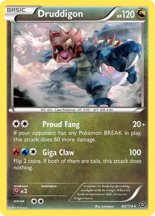 Druddigon card art