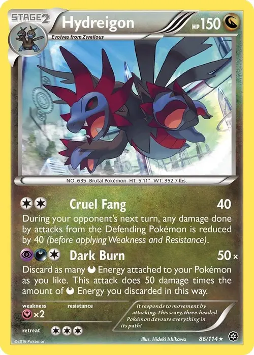 Hydreigon card art