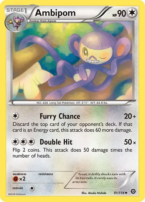Ambipom card art