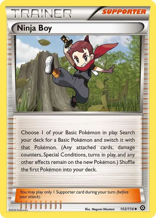 Ninja Boy card art