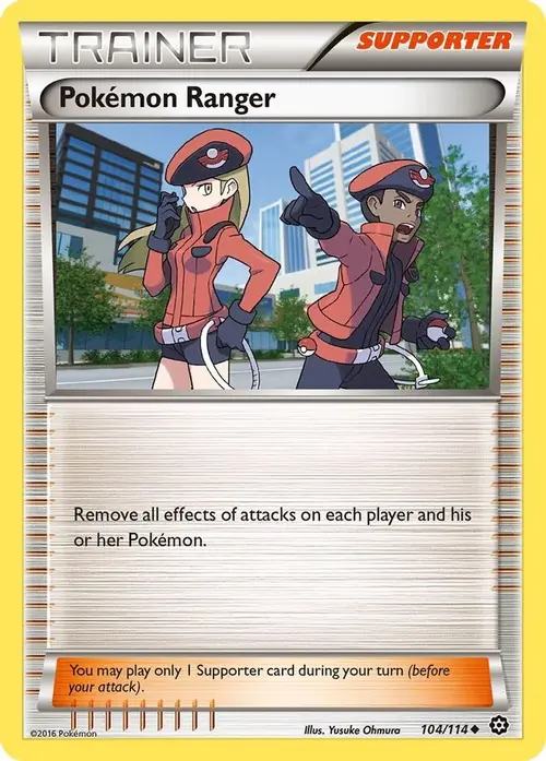 Pokemon Ranger card art