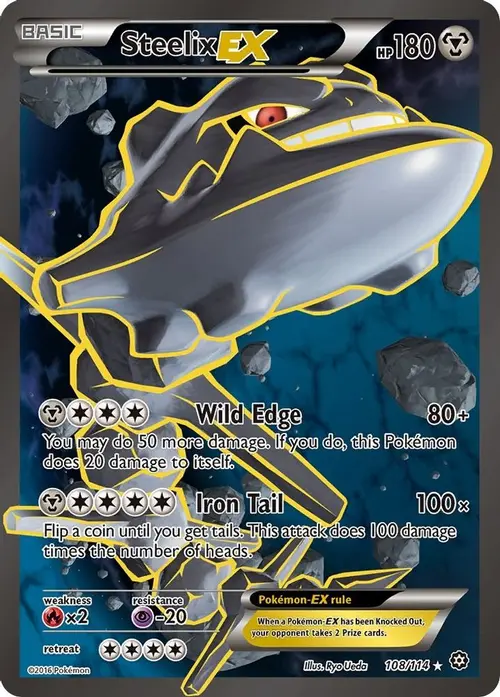 Steelix EX (Full Art) card art