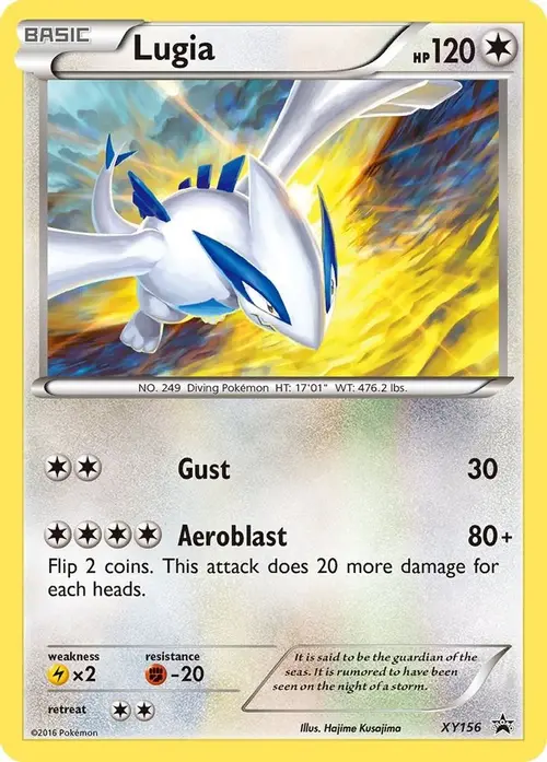 Lugia card art
