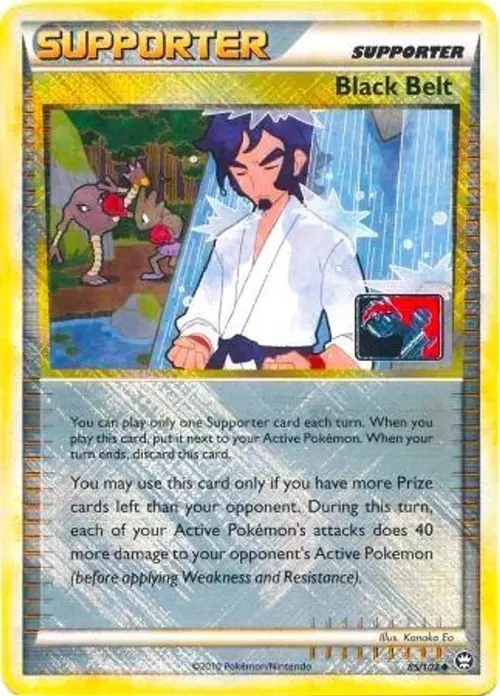 Black Belt - 85/102 (League Promo) card art