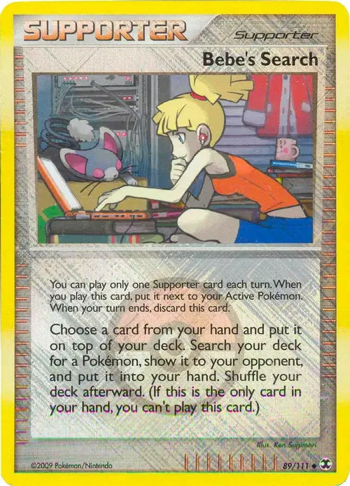 Bebe's Search - 89/111 (League Promo) card art