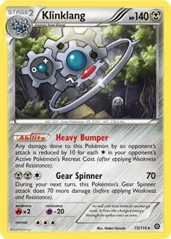 Klinklang - 73/114 (XY Steam Siege) card art