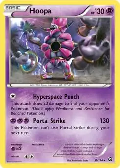 Hoopa - 51/114 (XY Steam Siege) card art