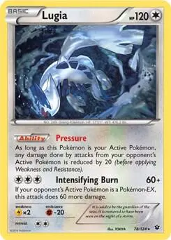 Lugia - 78/124 (XY Fates Collide) card art