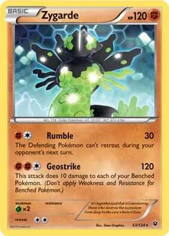 Zygarde - 53/124 (XY Fates Collide) card art