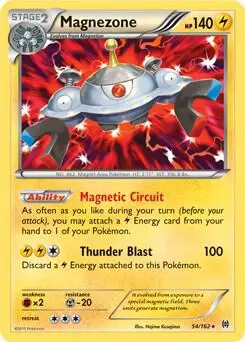 Magnezone - 54/162 (XY BREAKthrough) card art