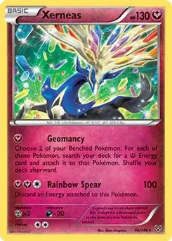 Xerneas - 96/146 (Cracked Ice Holo) card art