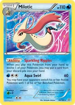 Milotic - 44/160 (XY Primal Clash) card art