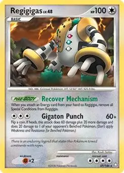 Regigigas - 37/146 (DP Legends Awakened) card art