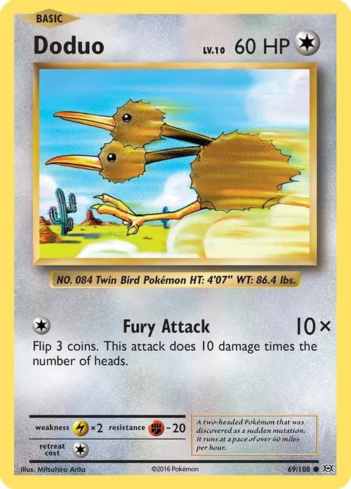 Doduo card art
