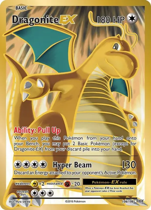 Dragonite EX (Full Art) card art