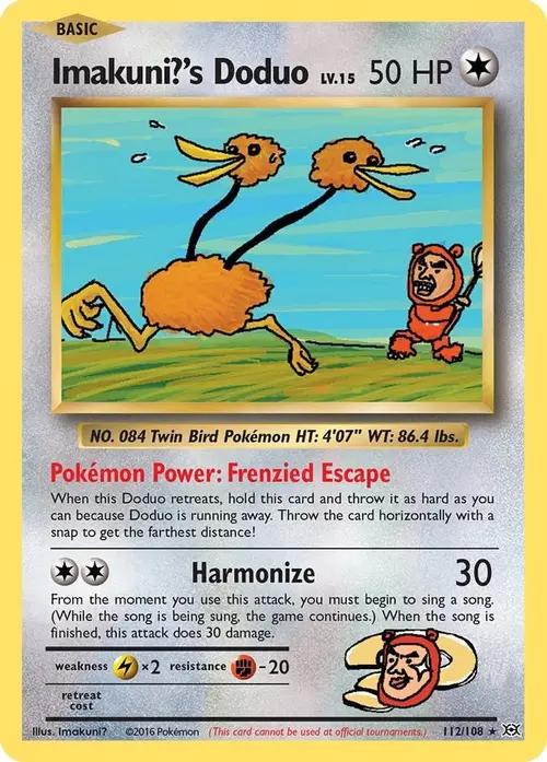 Imakuni?'s Doduo card art