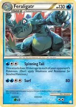 Feraligatr - 20/123 (Cosmos Holo) card art