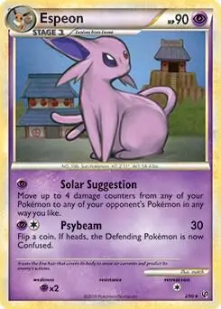 Espeon - 2/90 (HGSS Undaunted) card art