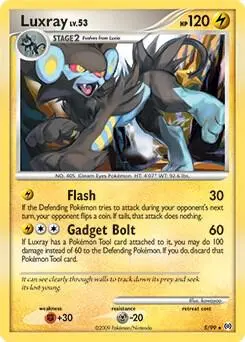 Luxray - 5/99 card art