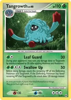 Tangrowth - 10/99 (DPPt Arceus) card art