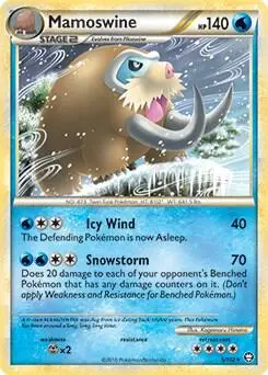 Mamoswine - 5/102 (Cracked Ice Holo) card art