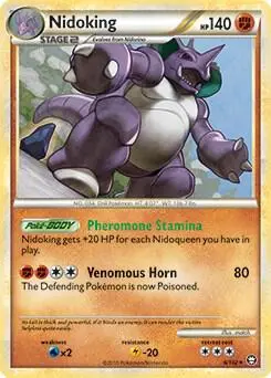 Nidoking - 6/102 card art