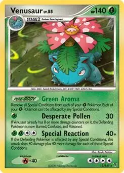 Venusaur (DPPt Supreme Victors) card art
