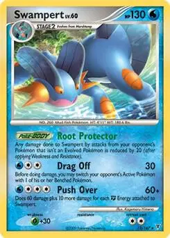 Swampert - 12/147 (DPPt Supreme Victors) card art