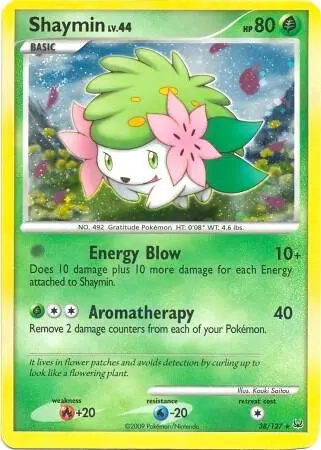Shaymin - 38/127 (DPPt Platinum) card art