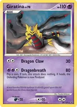 Giratina Lv. 70 - 28/127 (DPPt Platinum) card art