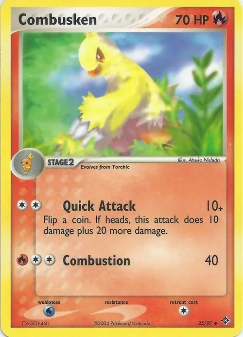 Combusken card art