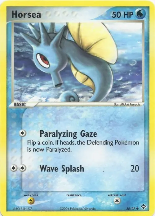 Horsea card art