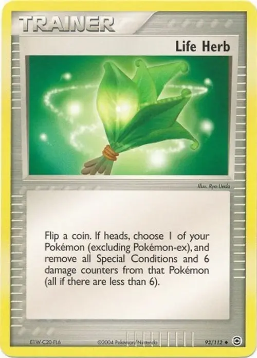 Life Herb card art