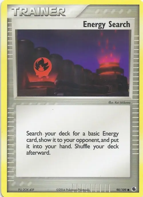 Energy Search card art