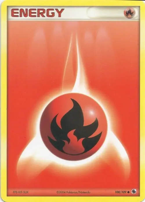 Fire Energy card art
