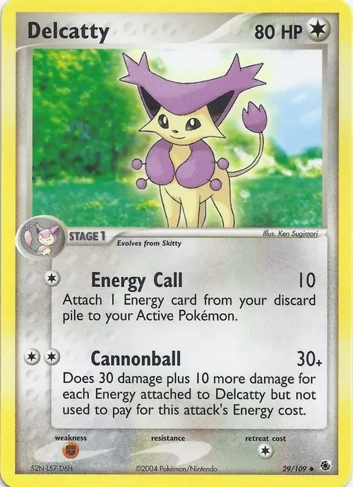 Delcatty card art