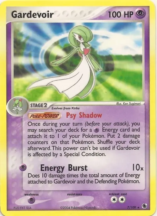 Gardevoir card art