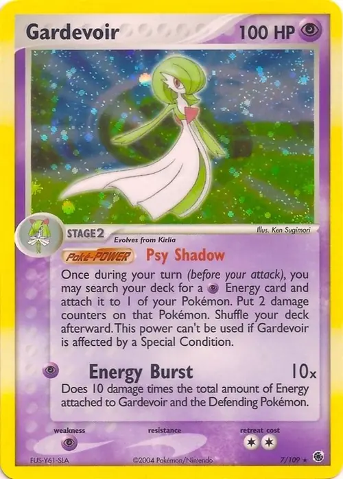 Gardevoir (Holo) card art