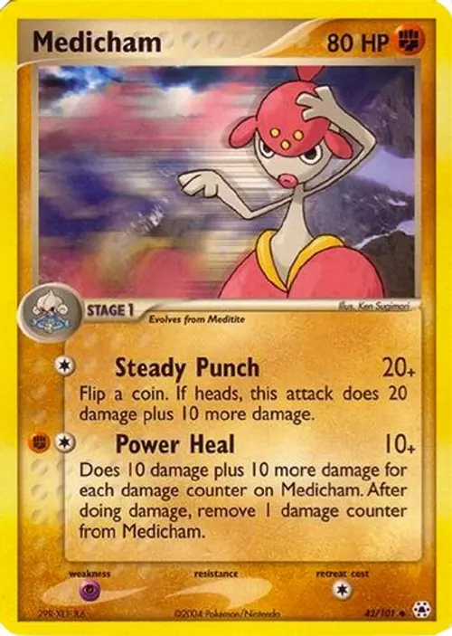 Medicham card art